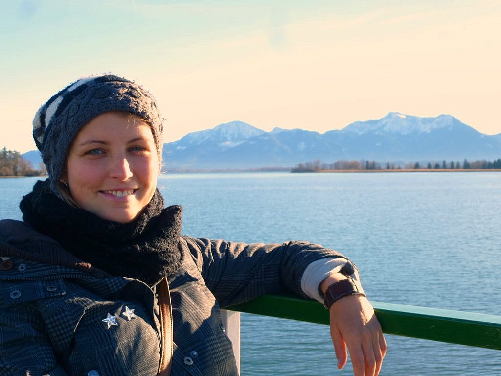 Der Chiemsee, die Berge, die Sonne und ich