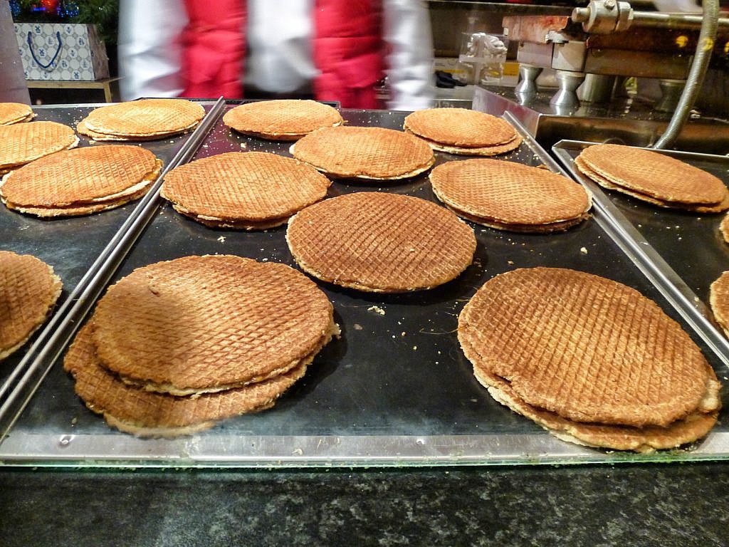 Frische Stroopwaffeln