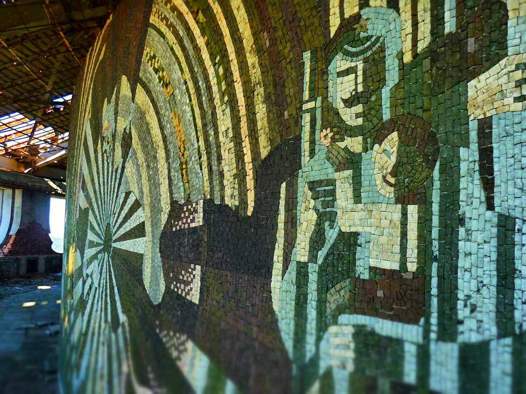Mosaik im Buzludzha Monument
