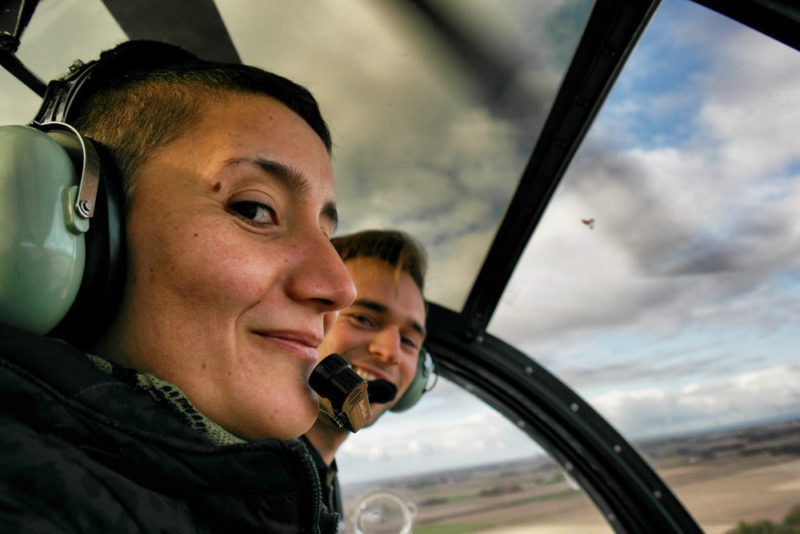 Helkopterflug über die Tulpenfelder (6)