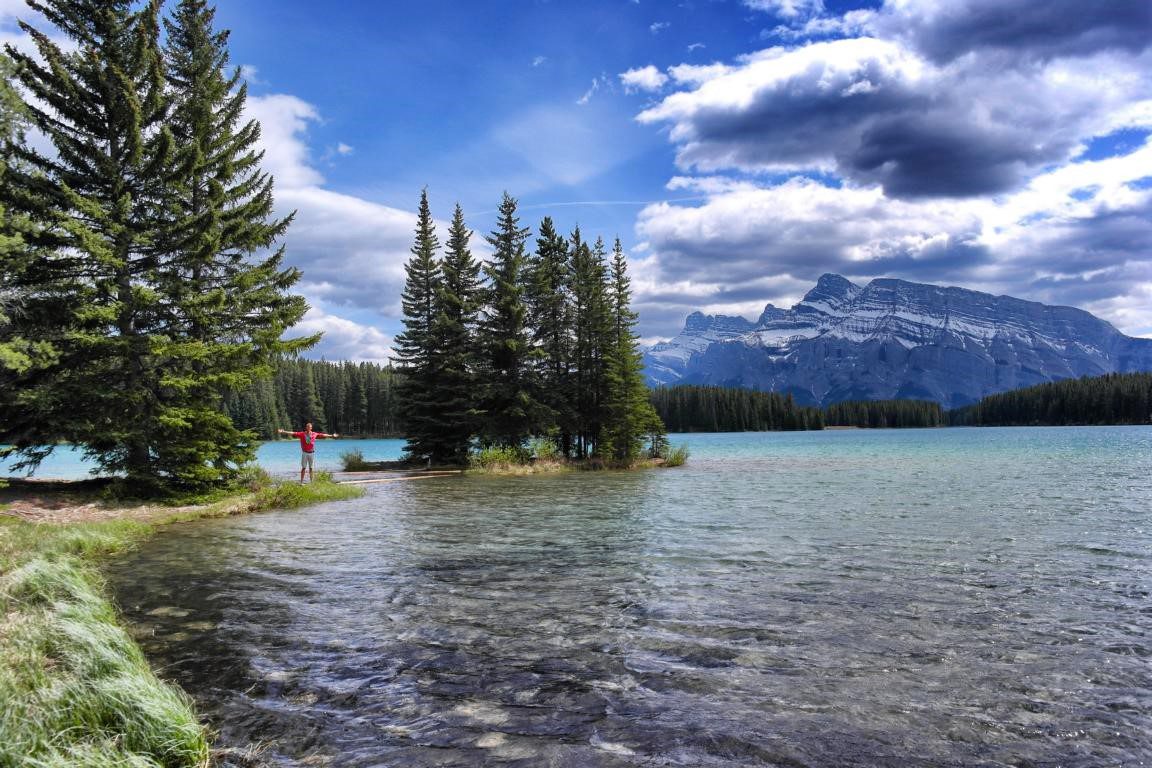Westkanada Highlights in 2 Wochen - Two Jack Lake