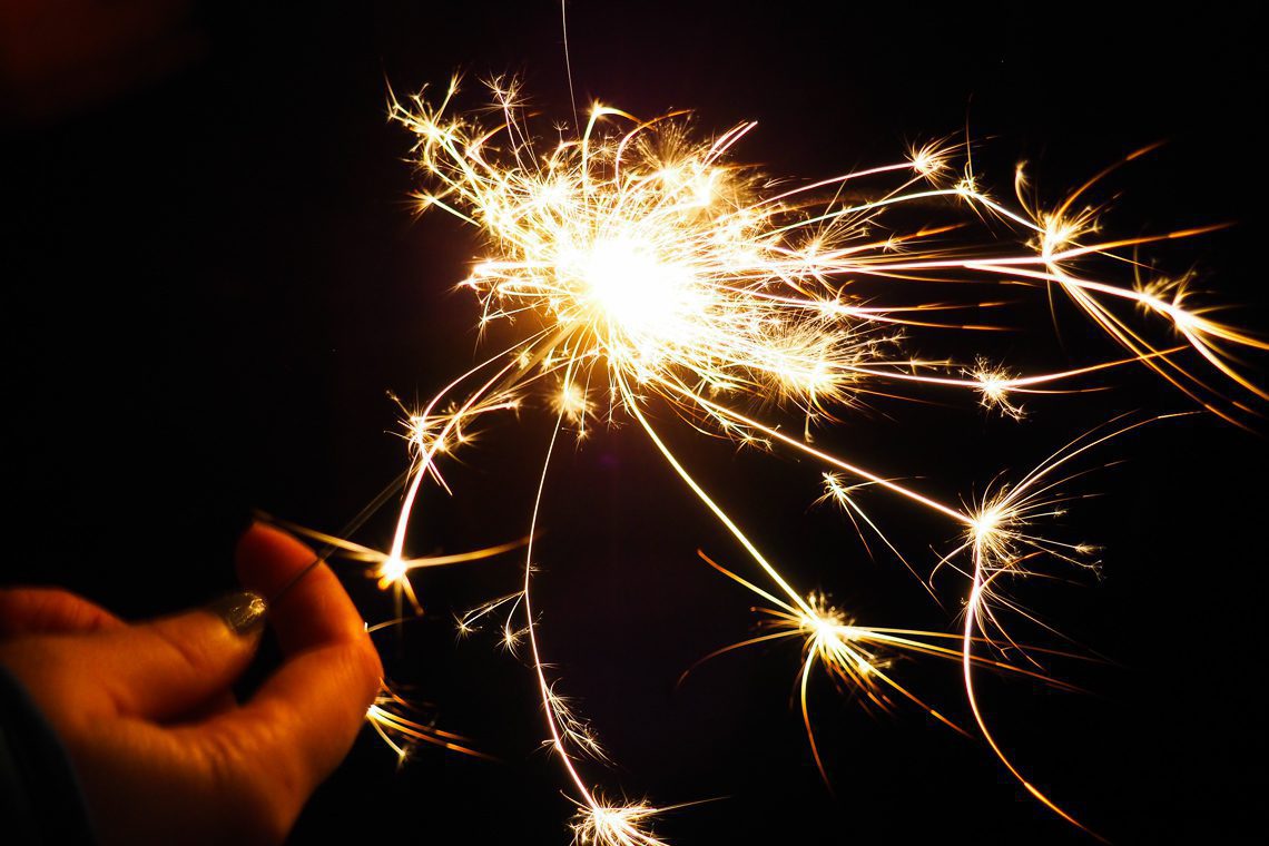 Silvester in der Natur