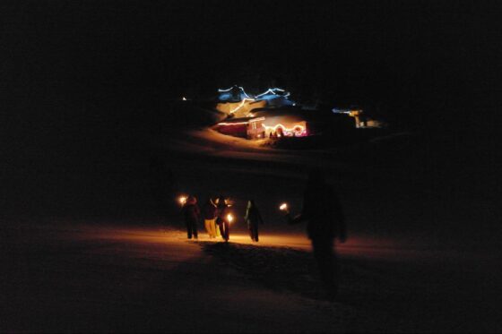 Iglu Übernachtung in den Alpen