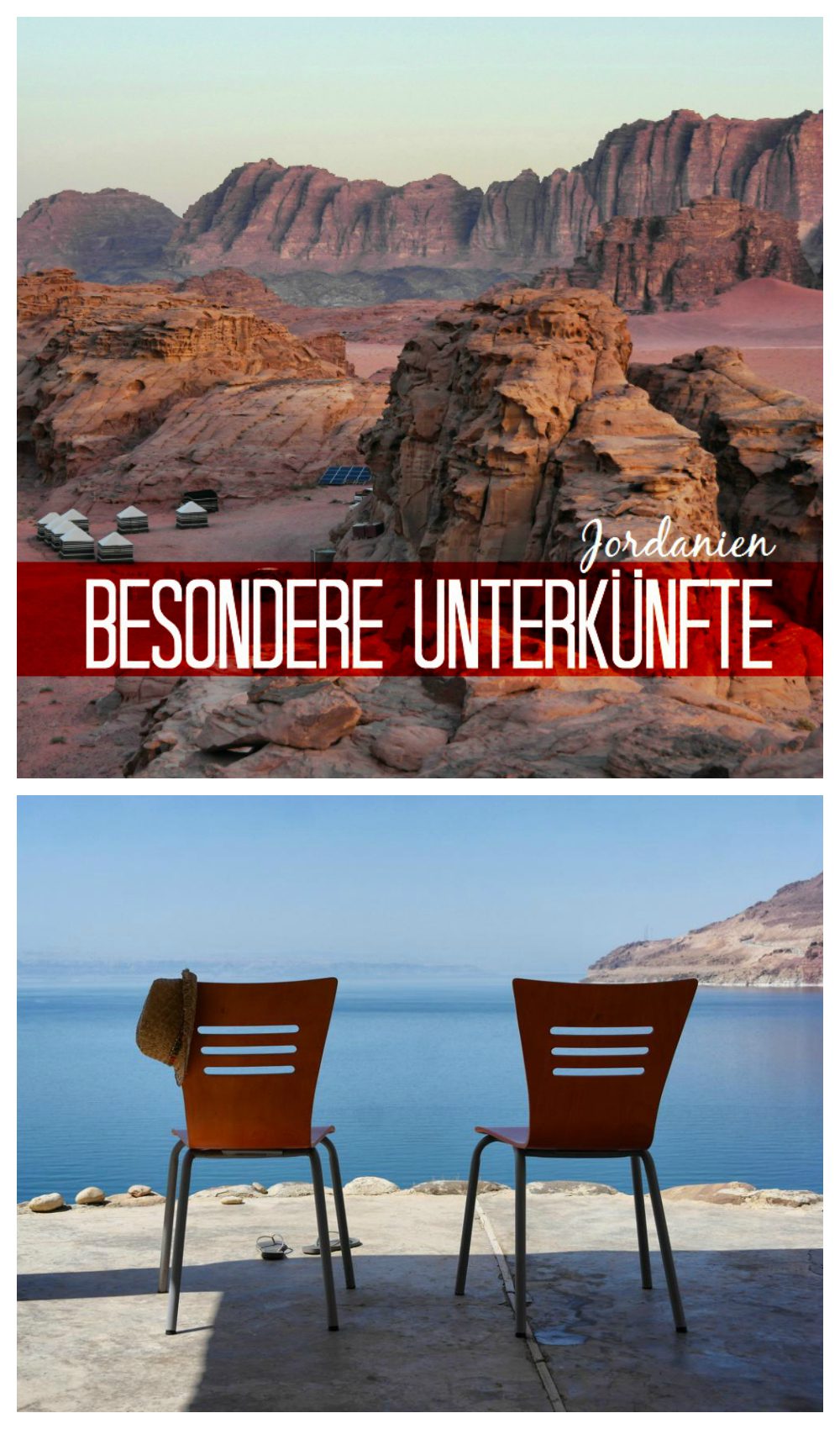5x besondere Unterkünfte in Jordanien mitten in der Natur