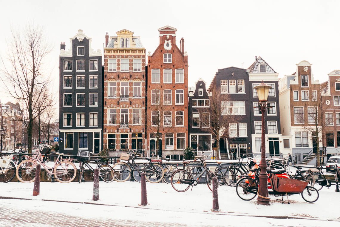 Amsterdam im Winter