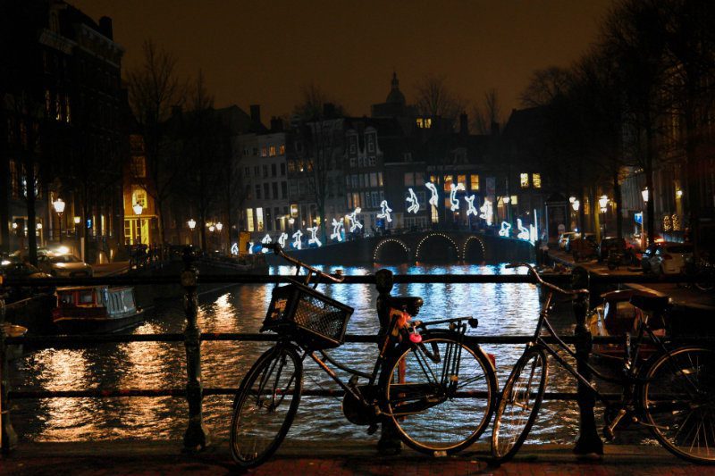 Amsterdam im Winter