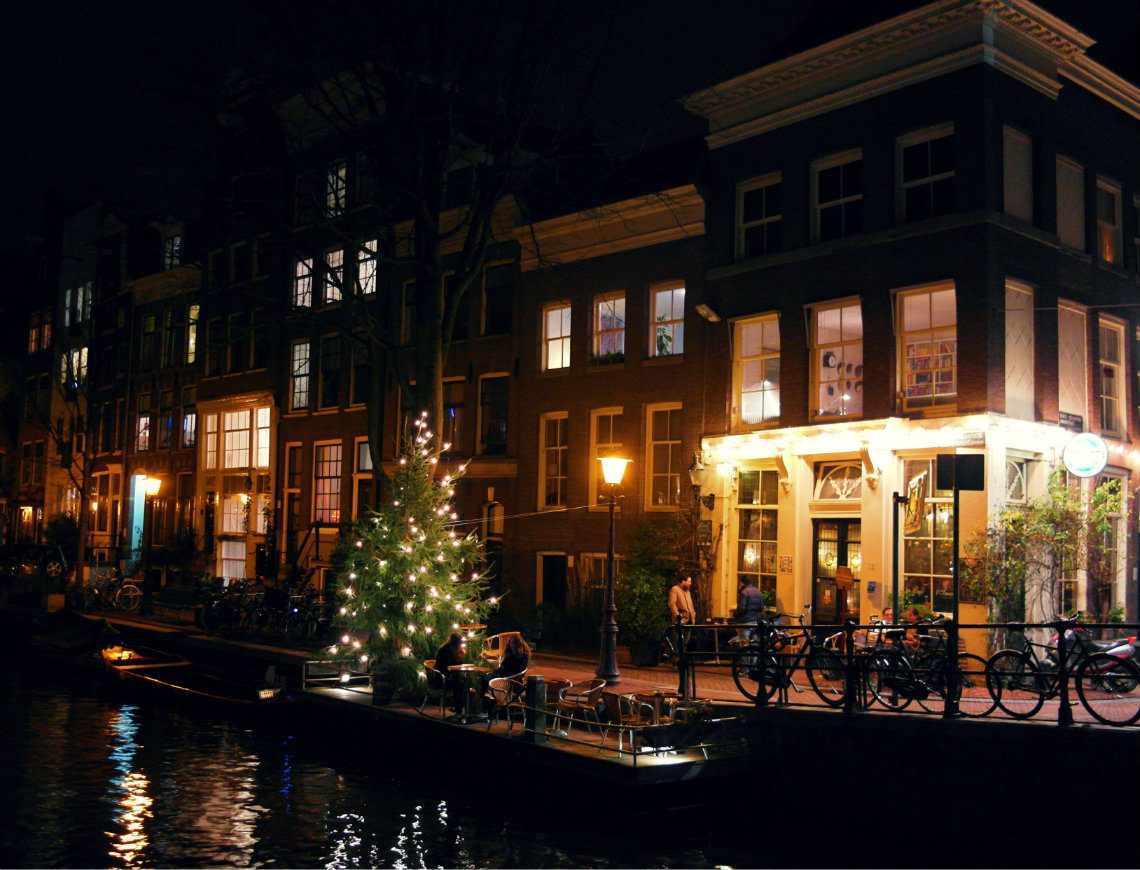 Amsterdam im Winter