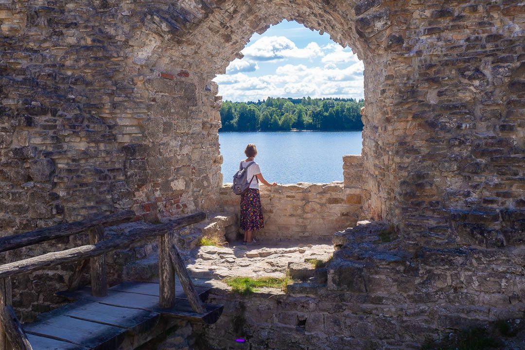 Hansestädte im Baltikum: Die Ordensburg in Koknese