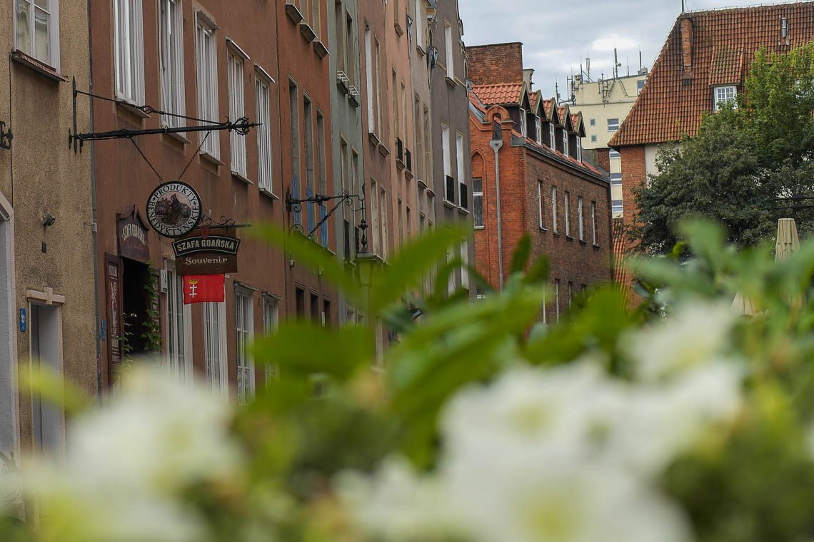 In den Gassen von Danzig