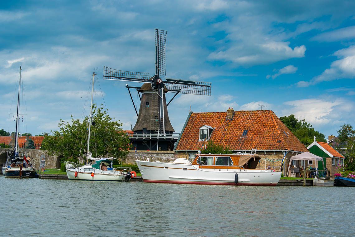 Festungsstadt Sloten in Friesland