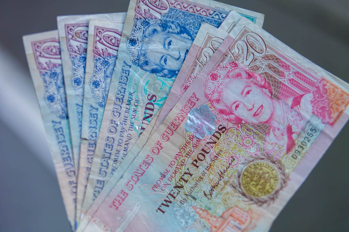 Währung auf Guernsey - das Guernsey Pound