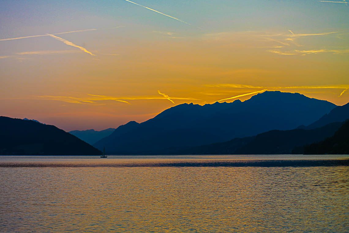 Abendstimmung am Millstätter See