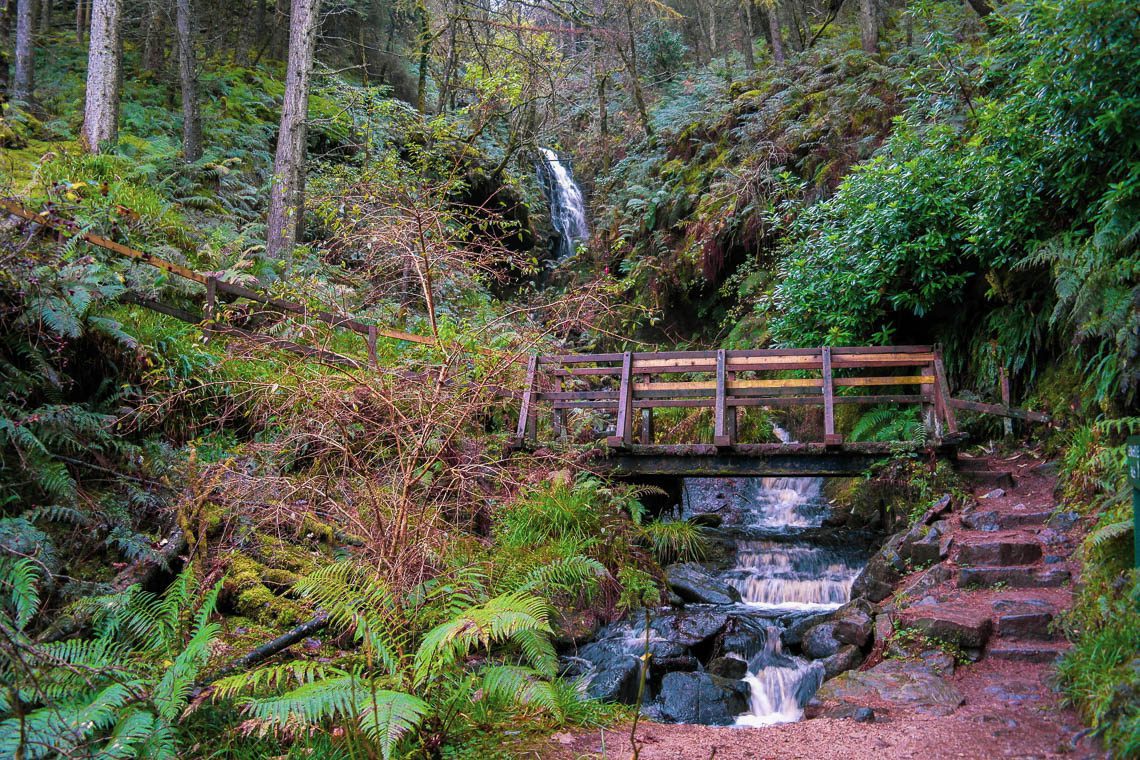 Isle of Arran - Glenashdale Falls Wanderung