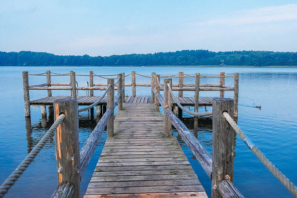 Floßfahrt auf der Mecklenburgischen Seenplatte