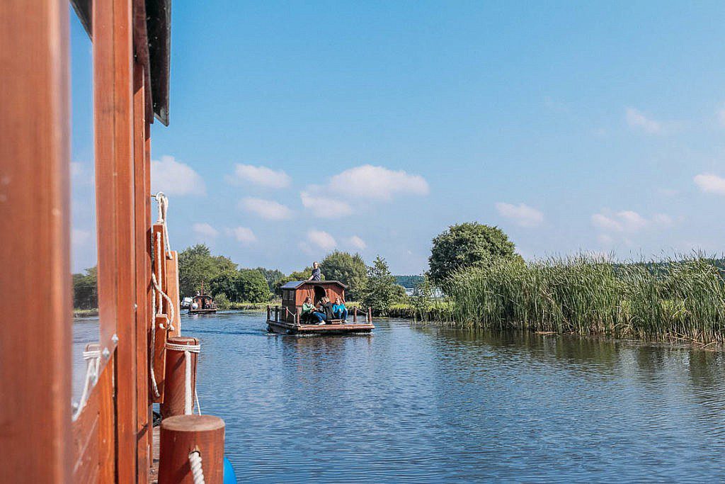 Floßfahren auf der Mecklenburgischen Seenplatte