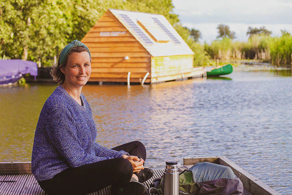 Floating Lodge Floß Fort Uitermeer