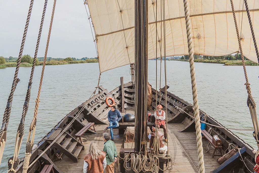 Kogge fahren in Kampen