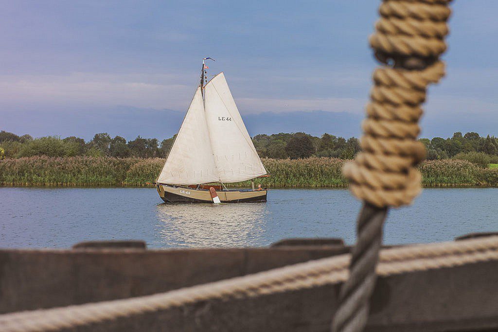 Kogge fahren in Kampen