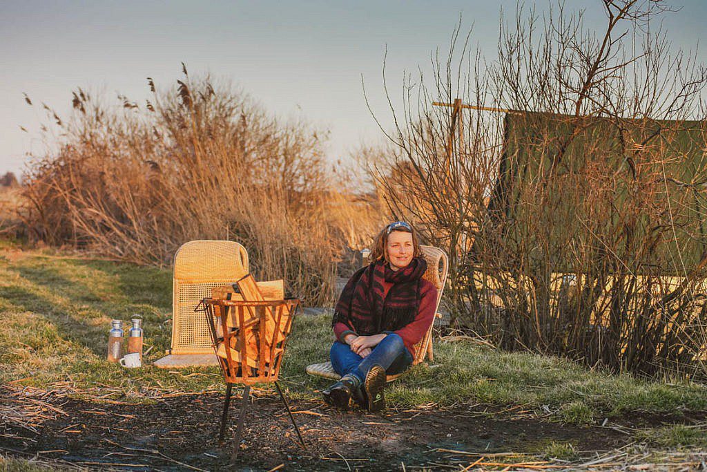 Mikroabenteuer Floßurlaub in der Wildnis bei Amsterdam