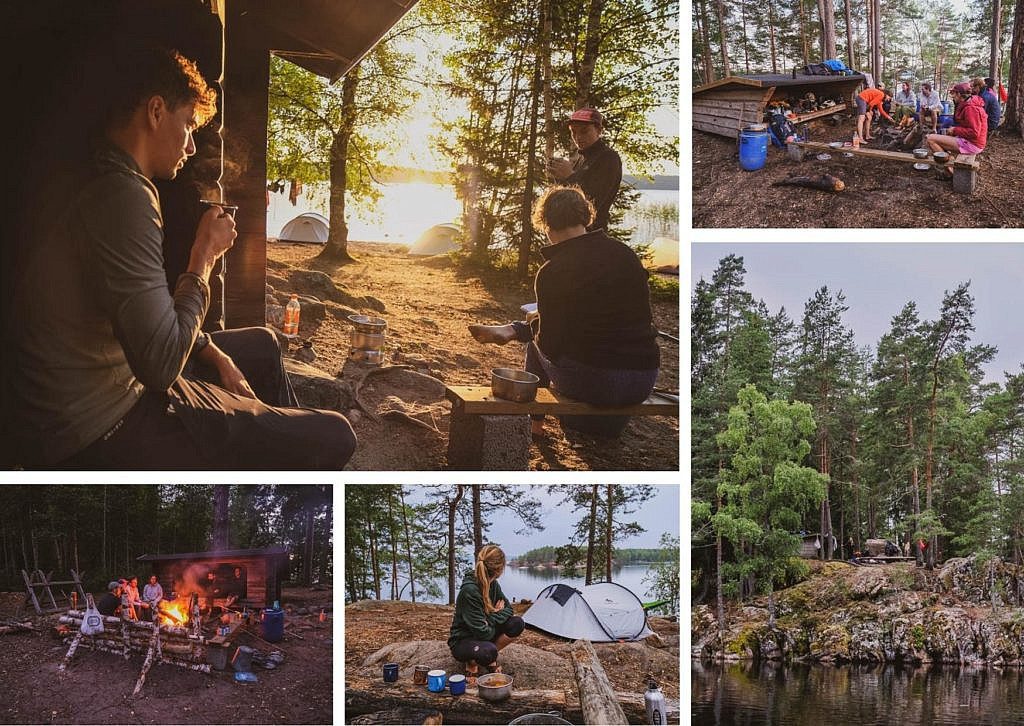Schutzhütten Kanutour Schweden Dalsland Värmland