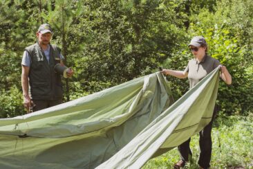 Trekking-Camps im Odenwald