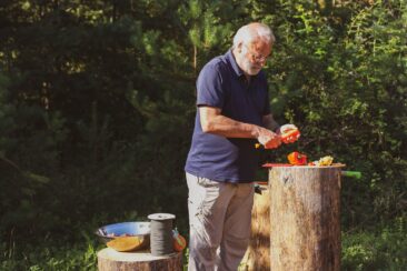 Trekking-Camps im Odenwald