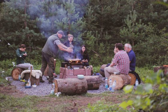 Trekking-Camps im Odenwald