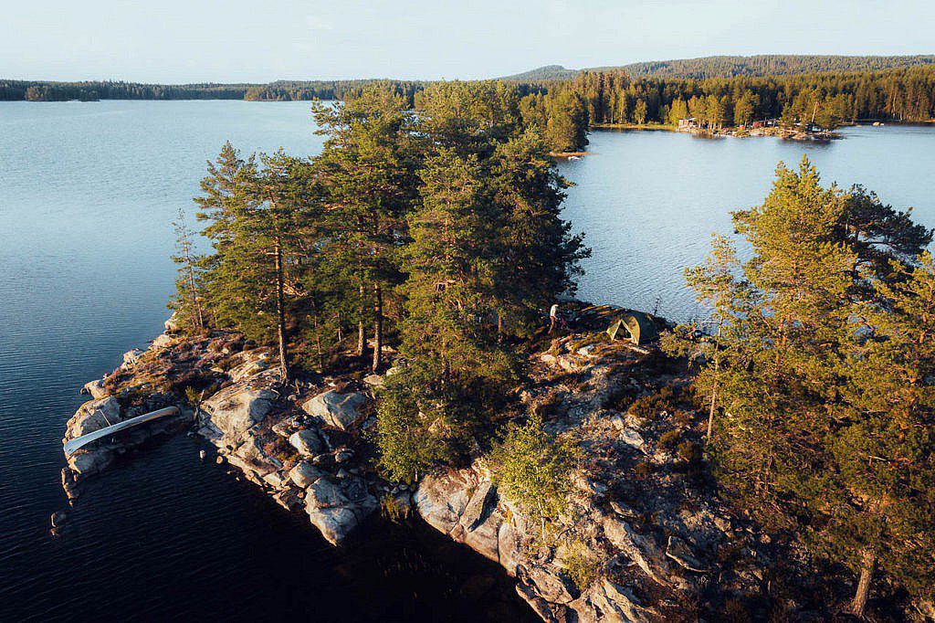 Natur so weit das Auge reicht... Der Naturreservat Glaskogen ist bekannt dafür.