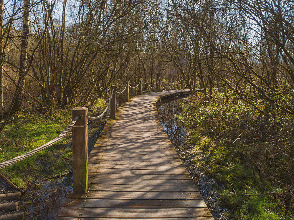 Holzbohlenweg De Schorre