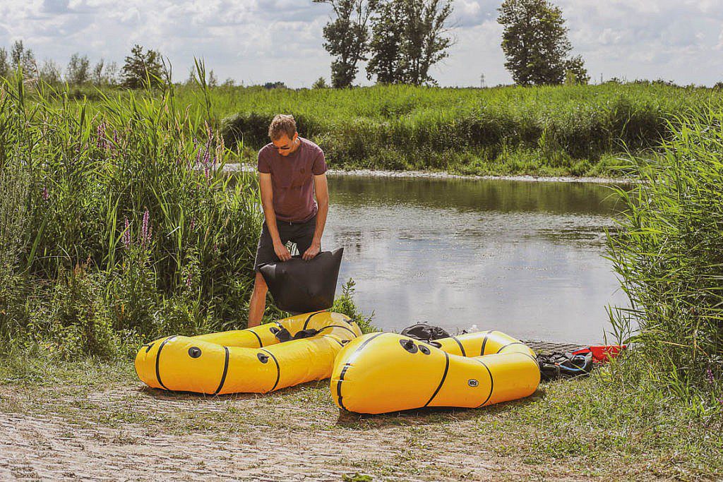Mikroabenteuer Packrafting Biesbosch