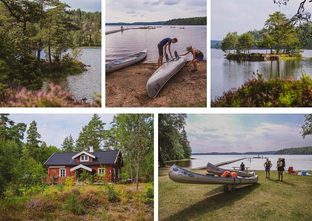Kanutour Schweden Landgang