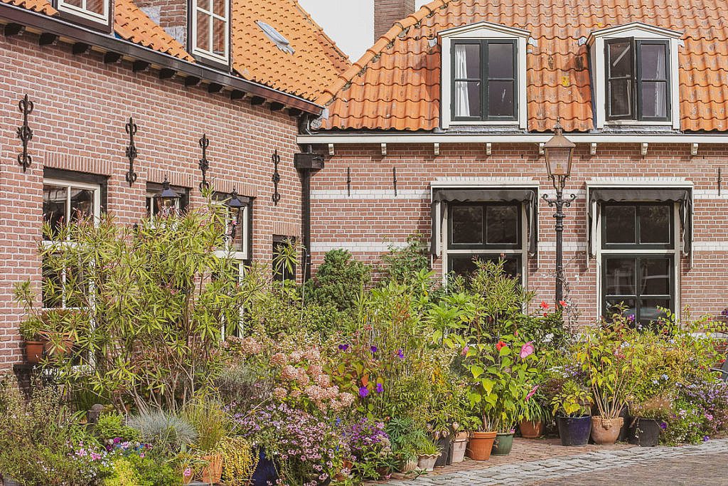 Straat van Sevenhuyzen fotogene Straßen in Harderwijk