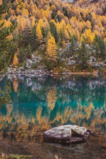 Lagh da Saoseo Valposchiavo Ausflugsziele Sehenswürdigkeiten Val da Camp