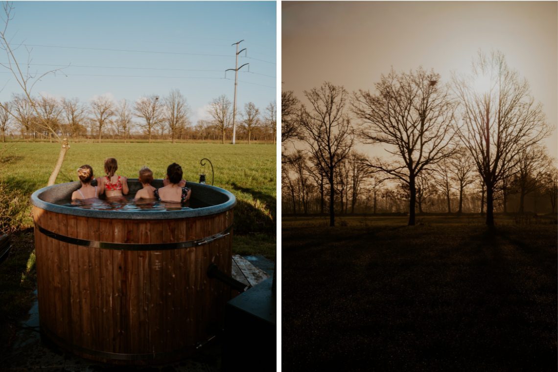 Nordic Dome mit Hottub Oetdoor