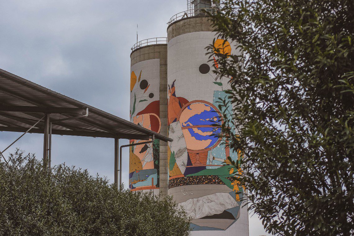 Silo Art Tour Modern Stilleven