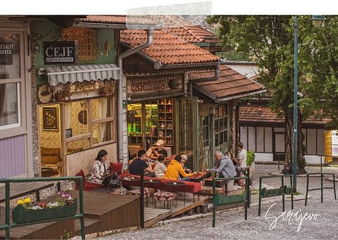 Cafés & Restaurants in Sarajevo - vegetarischer Genuss in Bosnien-Herzegowina