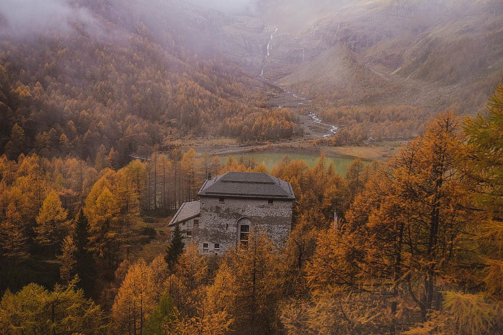 Indian Summer Schweiz Wanderung Valposchiavo Cavaglia Bernina Pass1