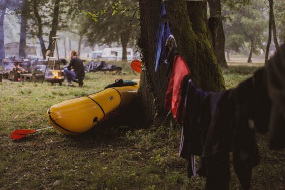 Packrafting Campingplatz
