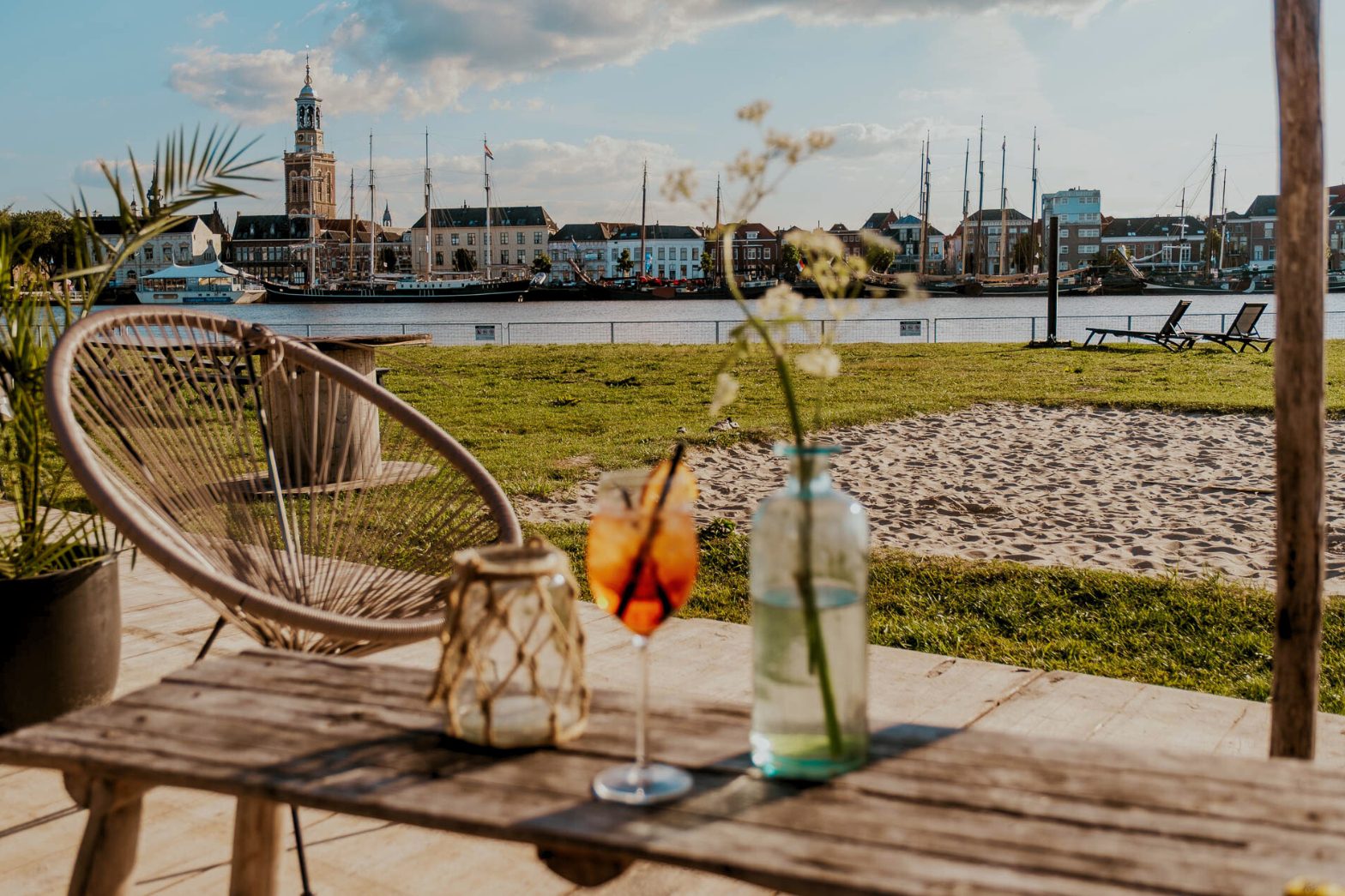 Hanzezicht Kampen Stadtstrand1