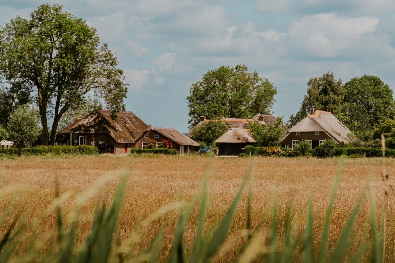 Das Bezoekerscentrum De Wieden befindet sich in einem alten Torfstecherhaus