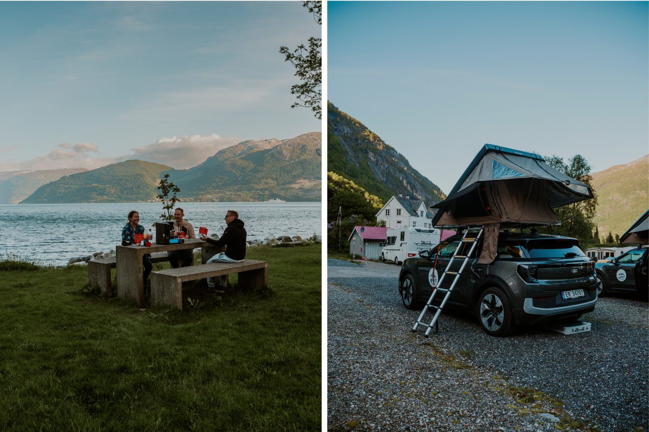Campingplatz am Hardangerfjord
