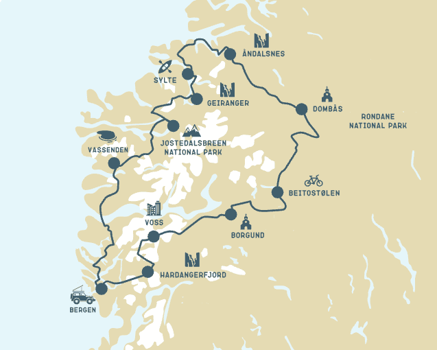 Norway Nomads Norwegen Roadtrip Route 7 Tage