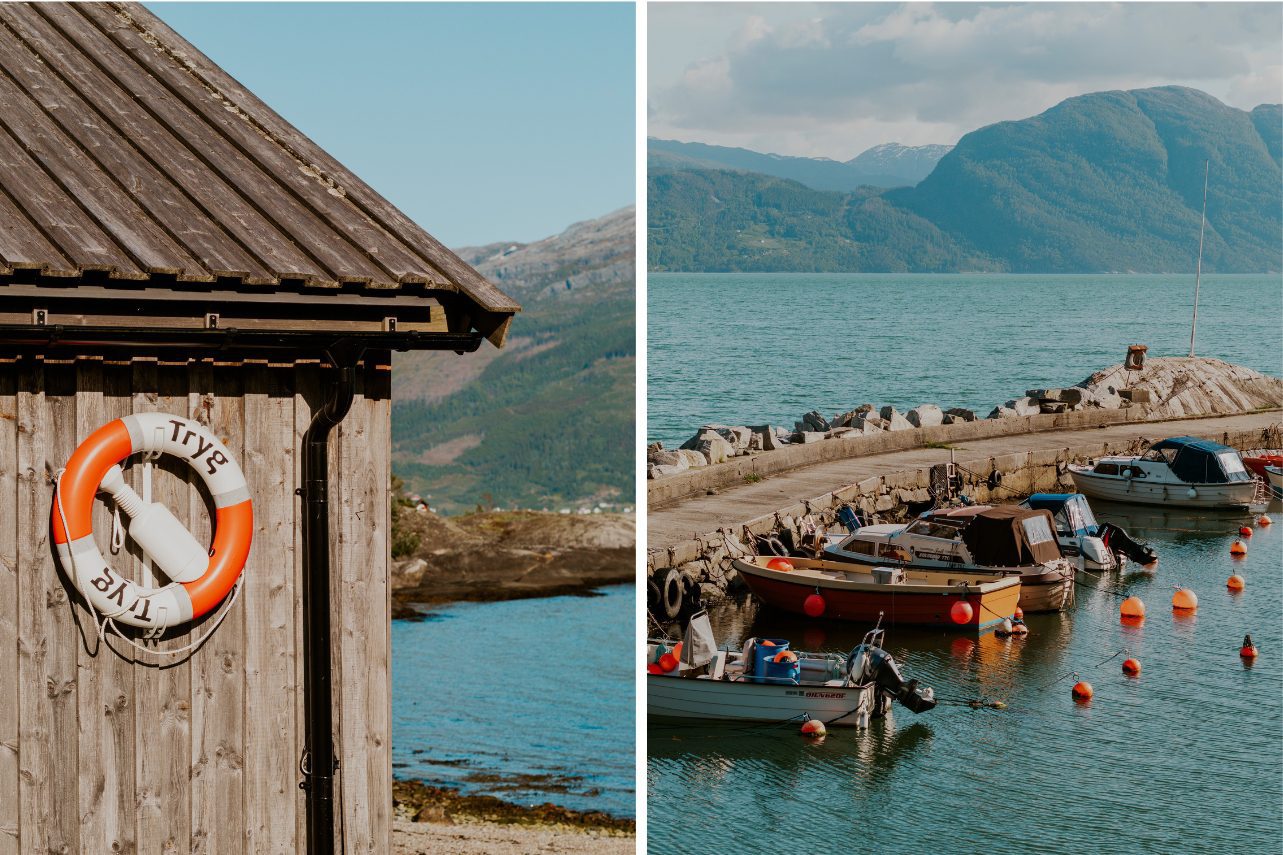 Tyrefjora Rastplatz Norwegen