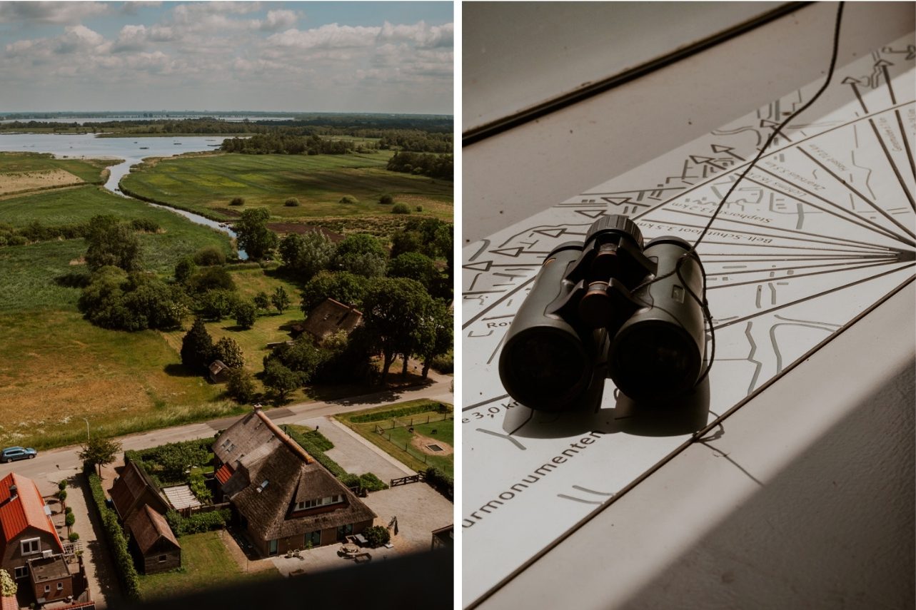 Watertoren Sint Jansklooster Aussichtsturm mit Aussicht über die Weerribben-Wieden