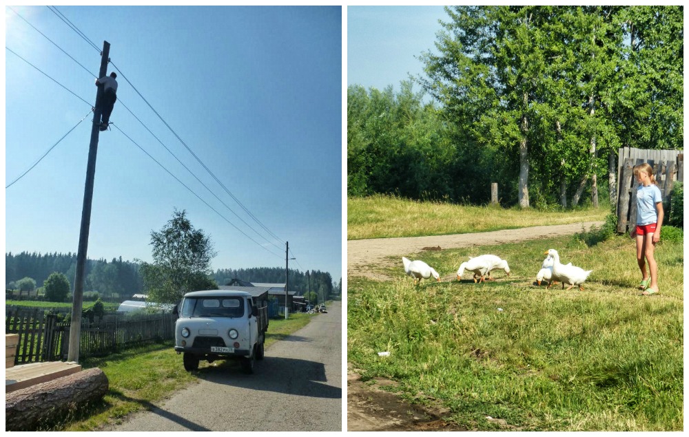 Zu Besuch in Sibirien 