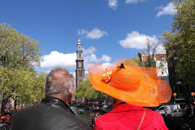 Koningsdag in Amsterdam erleben