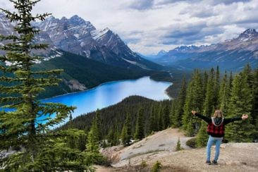 Westkanada Highlights in 2 Wochen - Peyto Lake