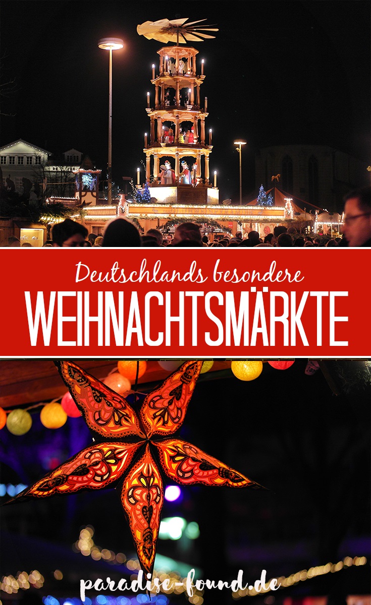Besondere Weihnachtsmärkte in Deutschland