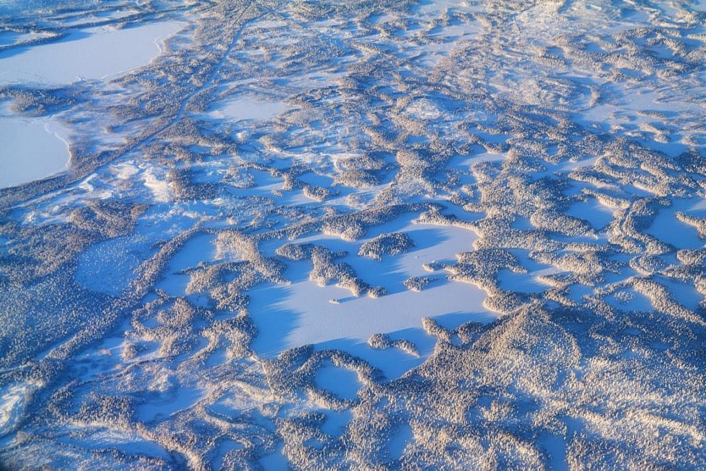 Die besten Tipps für Schwedisch Lappland individuell im Winter - Lappland von oben