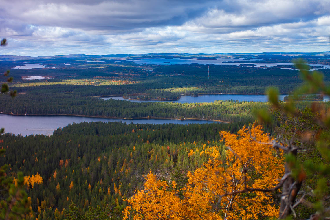 Indian Summer in Lappland - Aktivurlaub im herbstlichen Lappland - Konttainen Hill